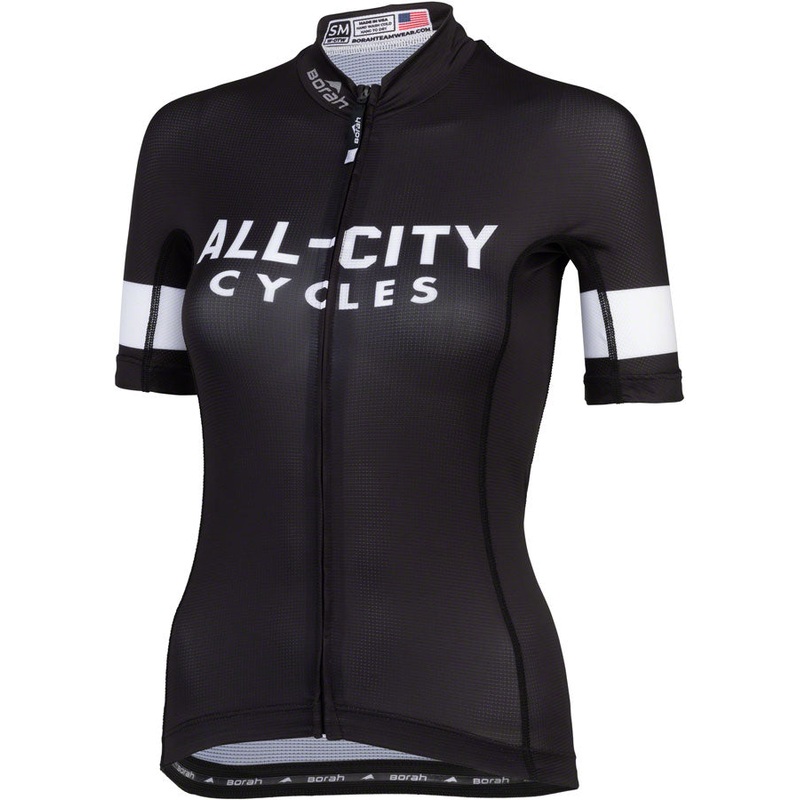 All-City Classic 4.0 Women’s Jersey – Black, White, Medium