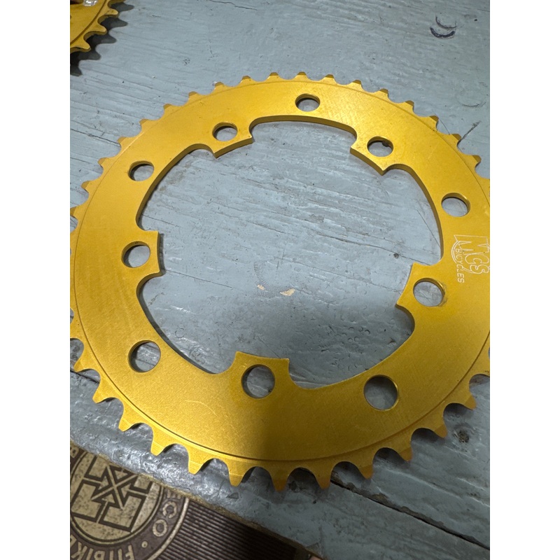 Mcs 5 bolt chainring Gold 41