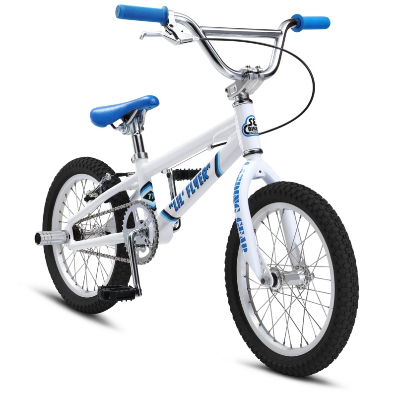 SE Racing Lil Flyer 16″ BMX Bike-White