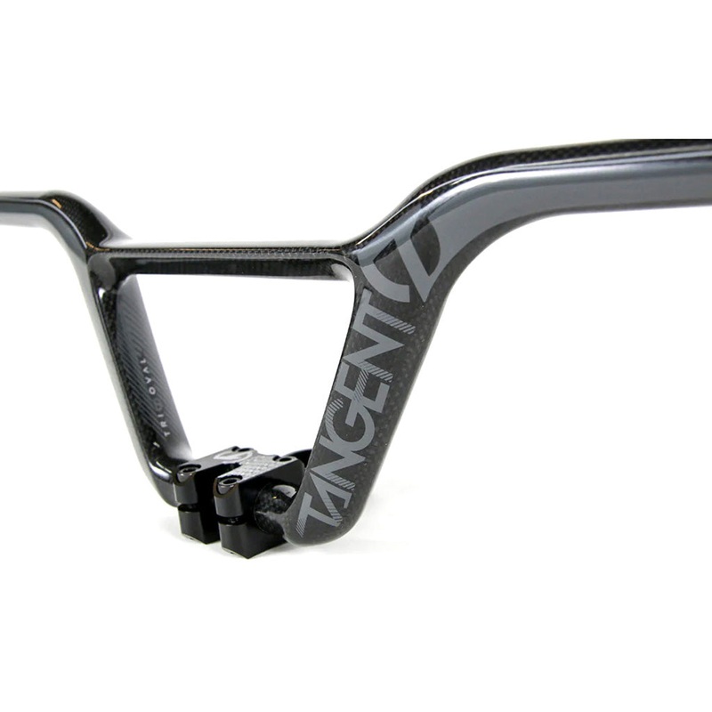 Tangent Vortex Carbon BMX Race Handlebars-6.5″ Gloss Black/Grey