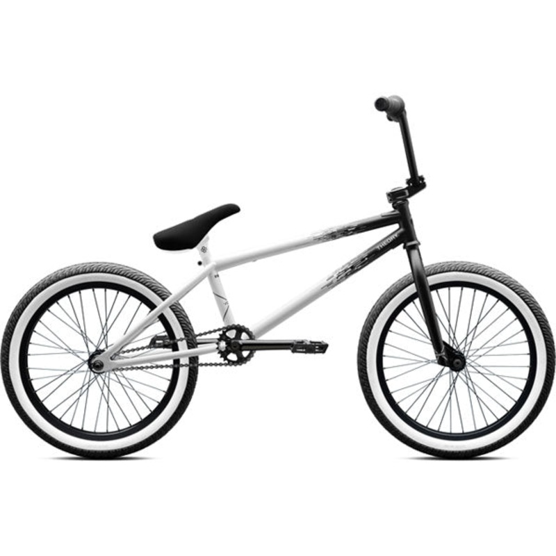 Verde Theory BMX Bike-Matte Black/White