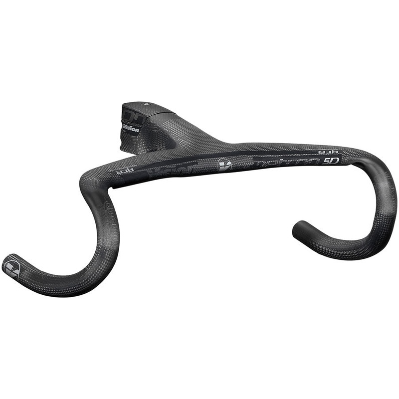 Vision Metron 5D ACR 3K Integrated Handlebar 110mm Stem Length 420mm Width -6 Angle Internal Cable Routing ACR  Carbon