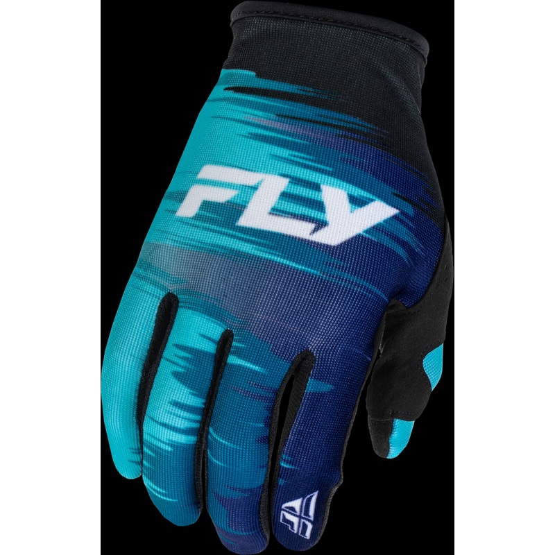 FLY RACING Women’S Lite Gloves Aqua/Navy/White Xs