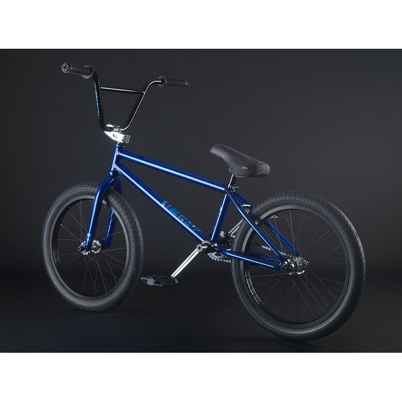 We The People Crysis W/Freecoaster BMX Bike-Trans Blue 20.5″TT