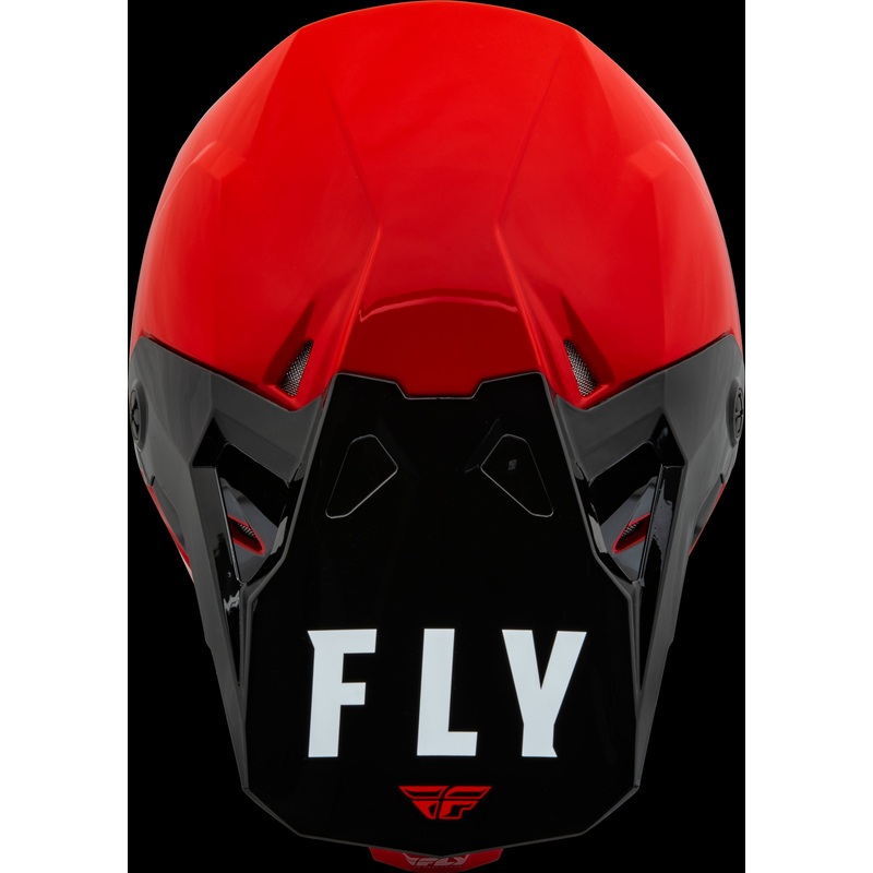 FLY RACING Formula Cp Slant Helmet Red/Black/White Sm