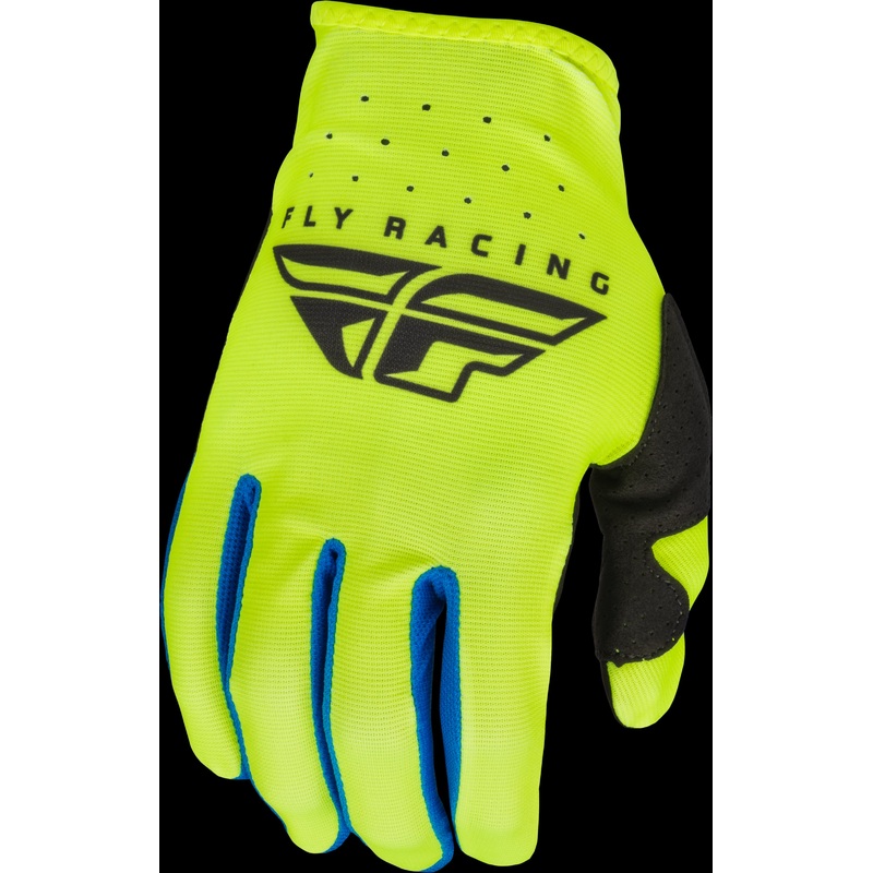 FLY RACING Lite Gloves Hi-Vis/Black Xs