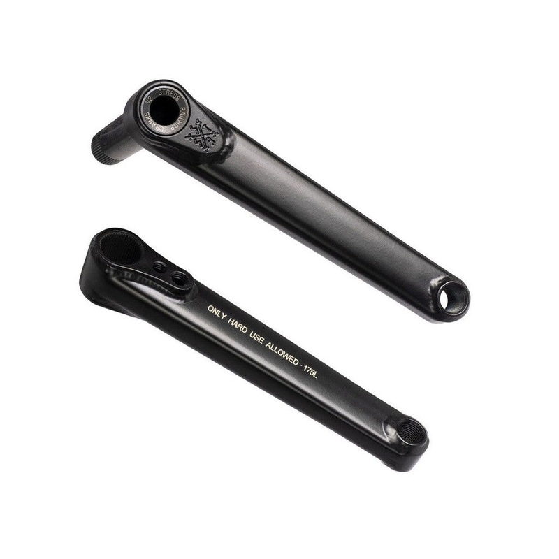 Stress BMX Railhop Cranks Black 165mm