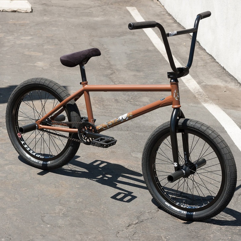 Sunday Darkwave Broc Raiford Authentic RHD 21″TT BMX Freestyle Bike-Matte Dark Brown