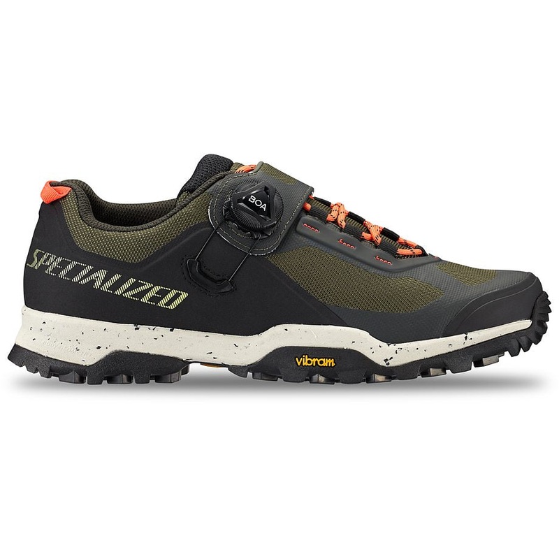 Specialized rime 2.0 shoe dark moss green/limestone/cactus bloom 49
