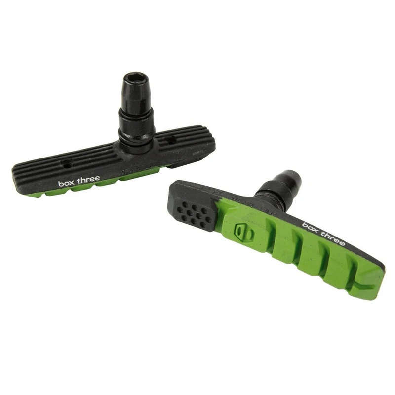 Box Three Threaded Brake Pads/Shoes – Green