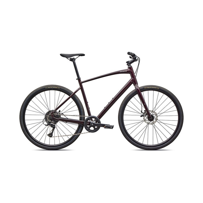 2026 Specialized Sirrus X 1.0 Km Bike Gloss Solidity Metallic / Dolomite Frost Reflective S