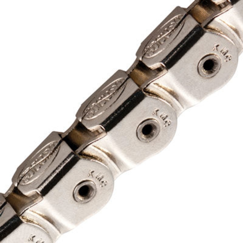 kmc chain kk710 kool 1 8 kool knight strtchprf 112l bmx kk710 kool kmc chains 1/2” x 1/8” Nickel