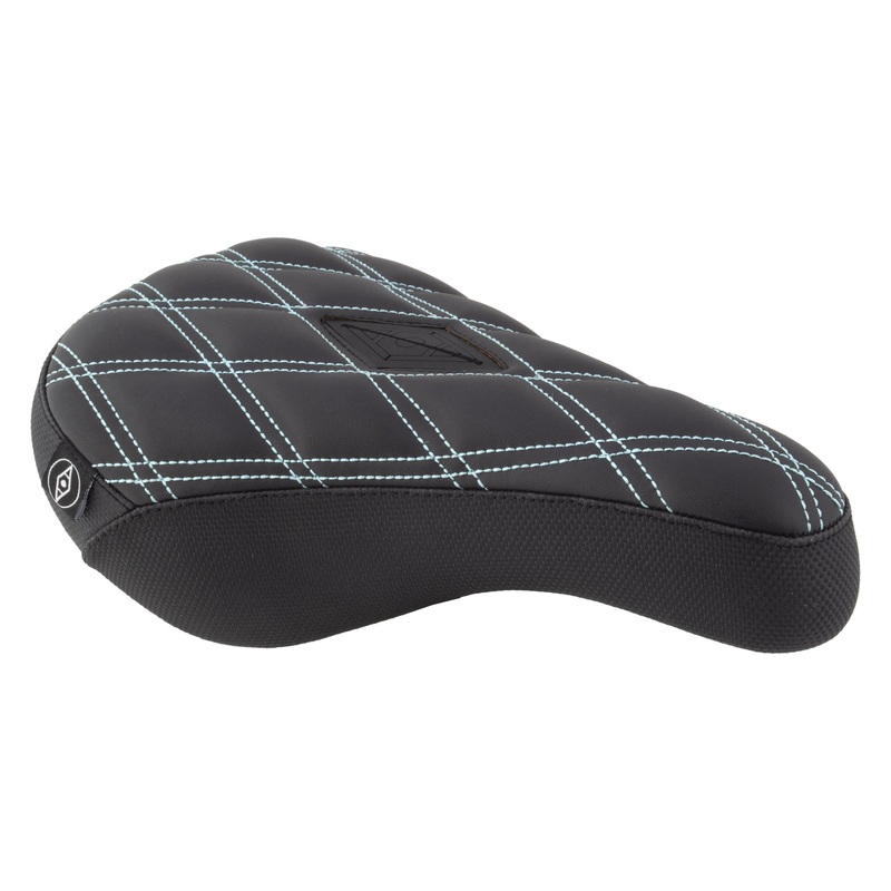 Alienation Gripper Padded Pivotal BMX Seat – Black/Turquoise