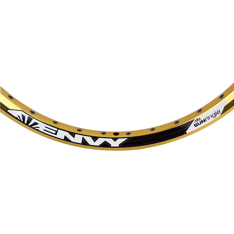 20″ (406mm) Sun Ringle Envy Front Rim – 36H – Gold Anodized