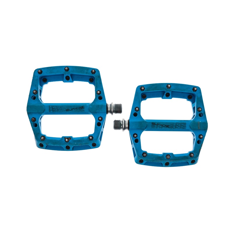 Supacaz Smash Pedals Flats Blue