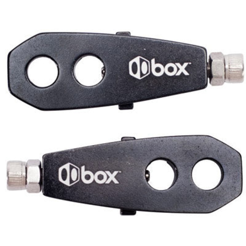 box two tensioner 10mm 2hol bk 2 axle holes black two chain tensioner box chains NA Black