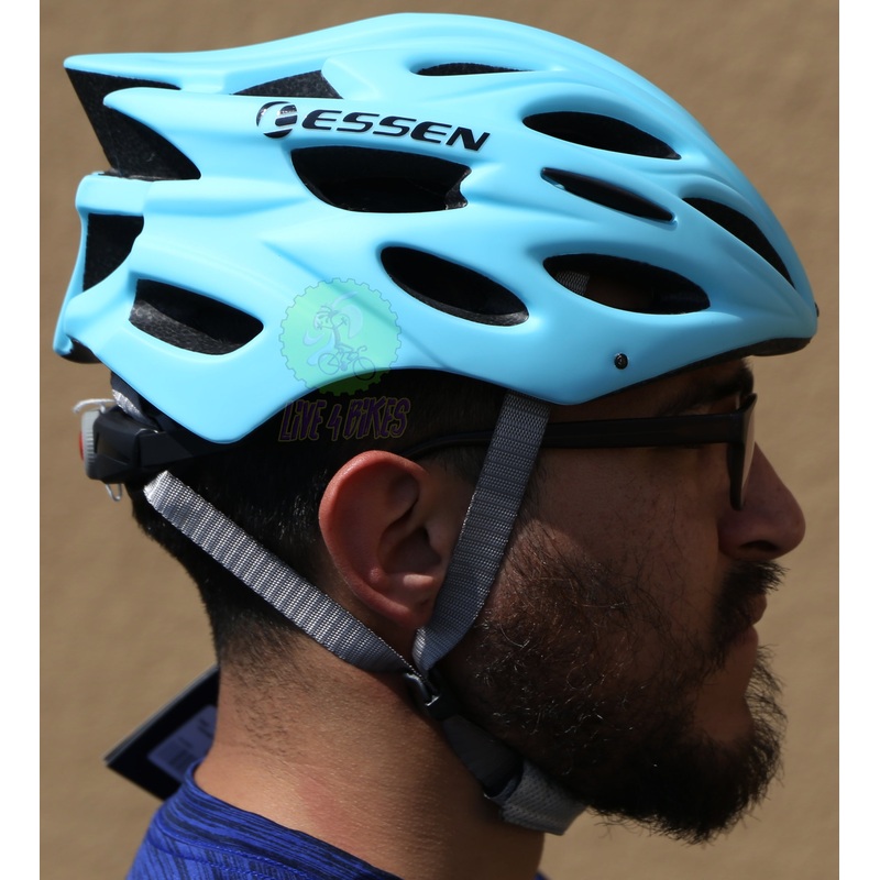Adult Bicycle Helmet Essen Road Bike Helmet Baby Blue – Live4bikes Baby Blue 57-61cm
