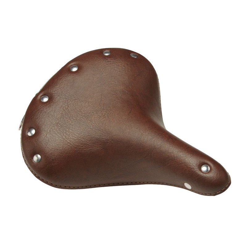 Saddle Electra Classic Faux Leather Brown