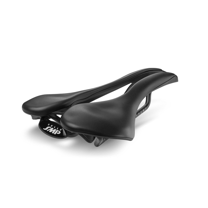 Selle SMP EVO 30C Saddle Stainless Steel Rails Black 150mm