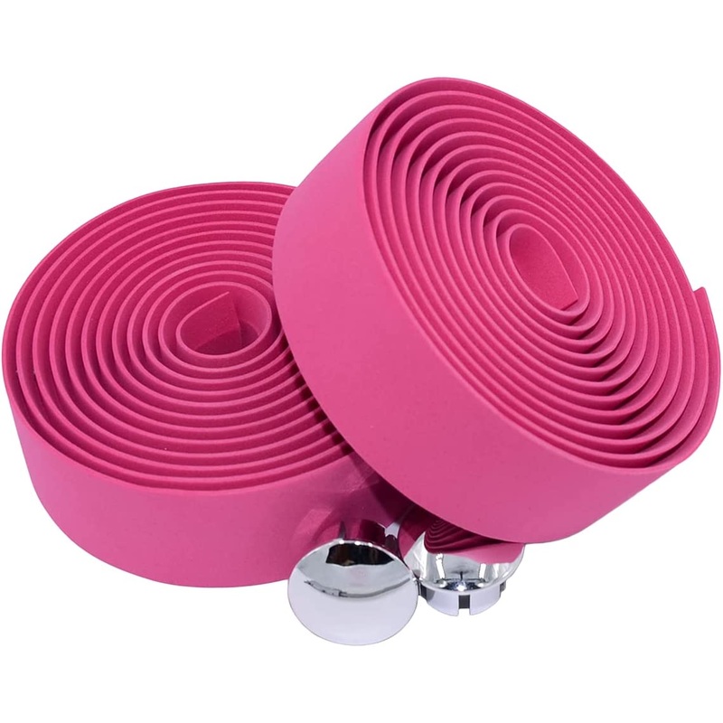 Classic Pink Handlebar Cork Tape Bar Wrap -Live4Bikes Pink