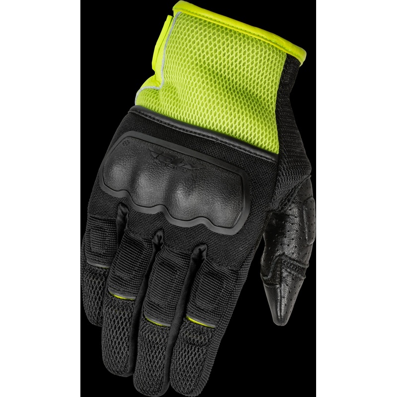FLY RACING Coolpro Force Gloves Black/Hi-Vis Xl