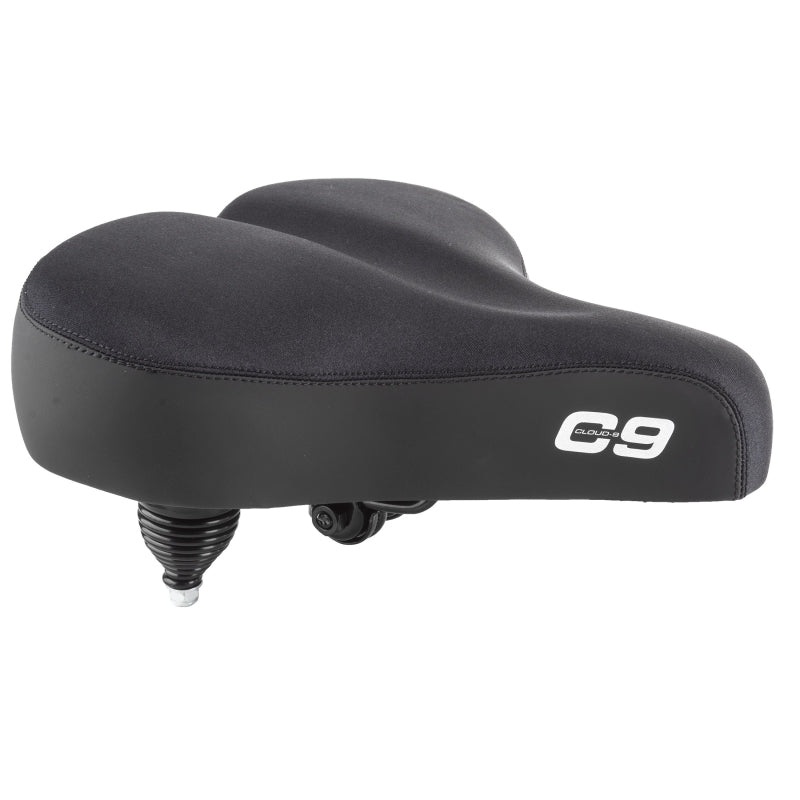 Cloud-9 Cruiser-ciser Exerciser Multi-Stage Foam Lycra Coil/Web Spring Black 12×12`