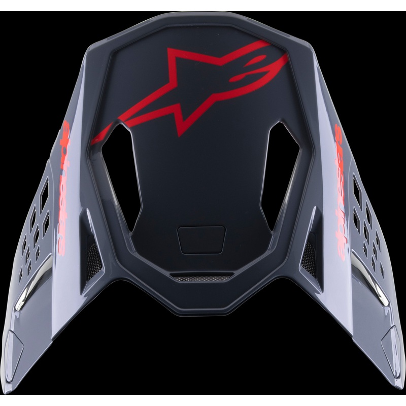 ALPINESTARS S-M8 Radium 2 Visor Black/Neon Red