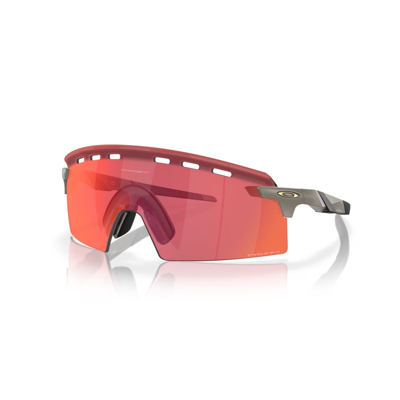 Oakley Encoder Strike Vented Sunglasses Matte Onyx with PRIZM Trail Torch Lens