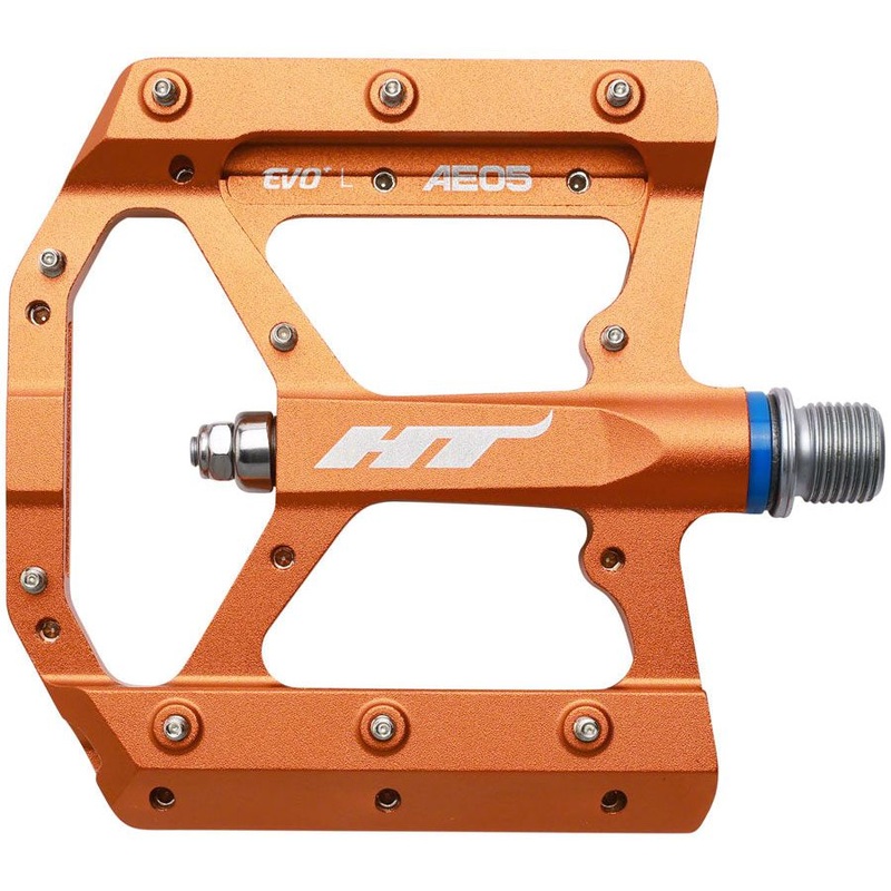 AE05 Evo+ Pedals Orange Chromoly Steel