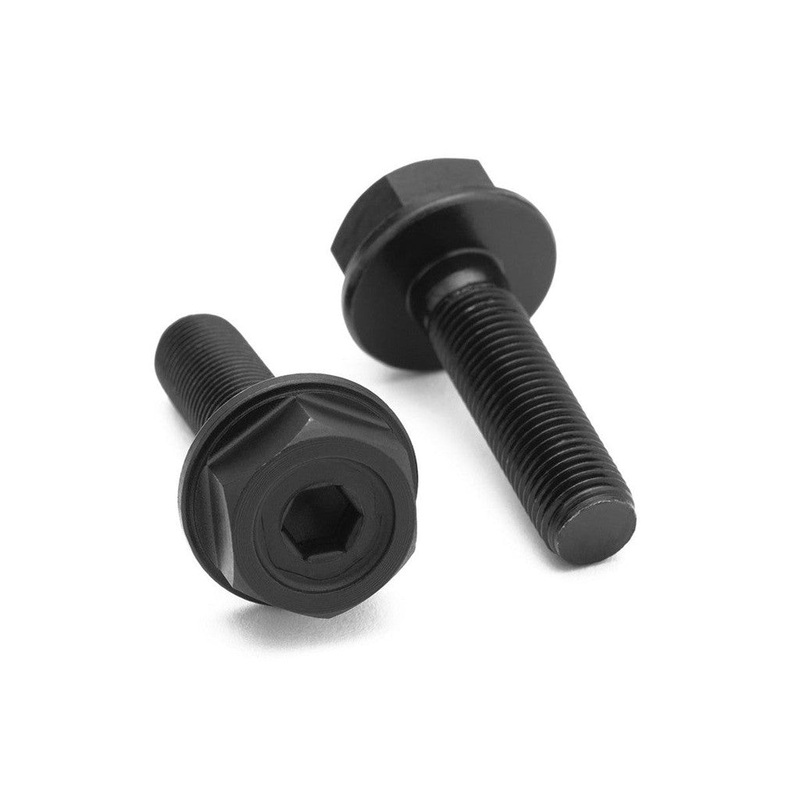 Cinema FX Front Hub Bolts (Pair) Black