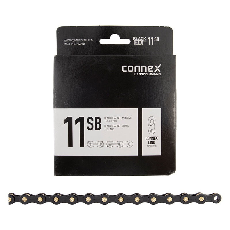 Connex 11sB 11sp Chain 11/128″ Black/Gold