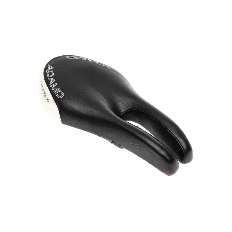 ISM Adamo Prologue Saddle 132mm Cr-Mo Rails Black/White