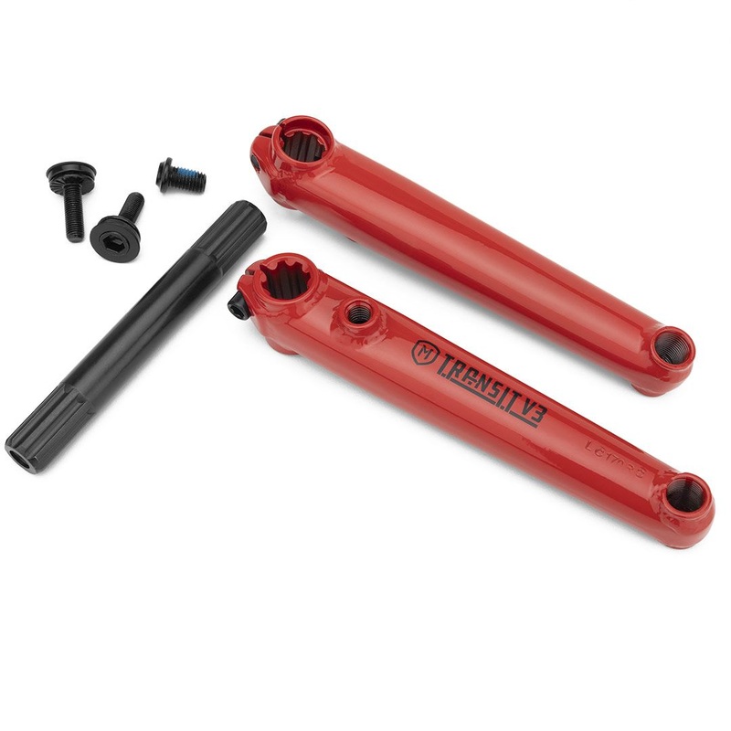 Mission Transit V3 Crank (Red) 170mm