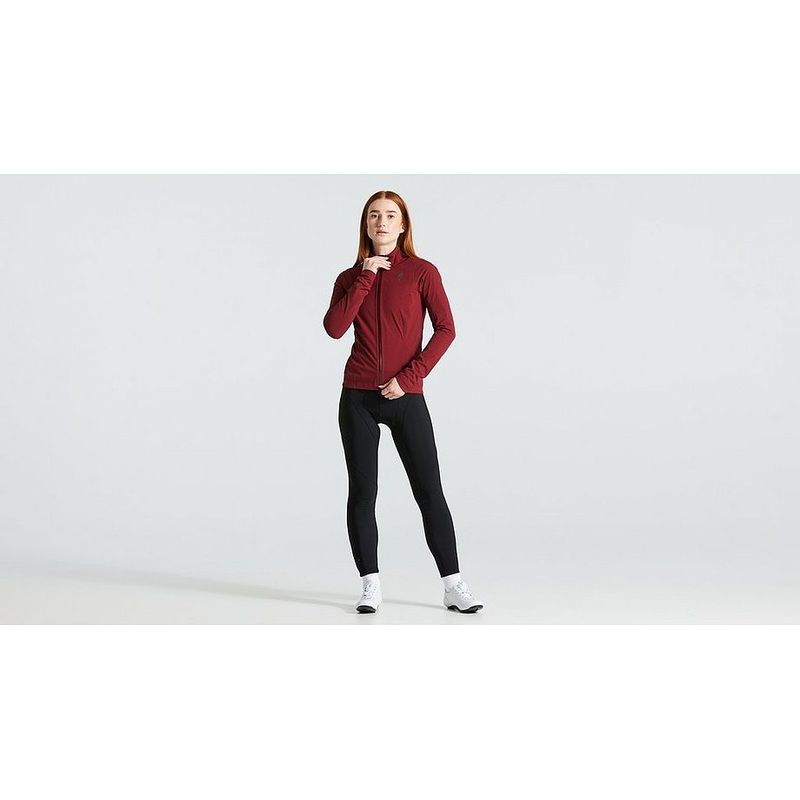 Specialized rbx comp rain jacket wmn maroon xs