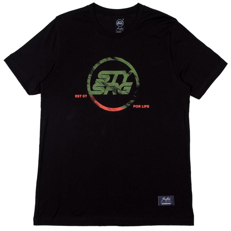 Stay Strong x Jonny Mole Distressed Icon T-shirt – Black X Large