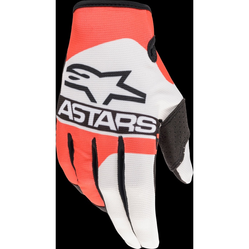 ALPINESTARS Radar Gloves Off White/Fluorescent Red/Blue X-Large