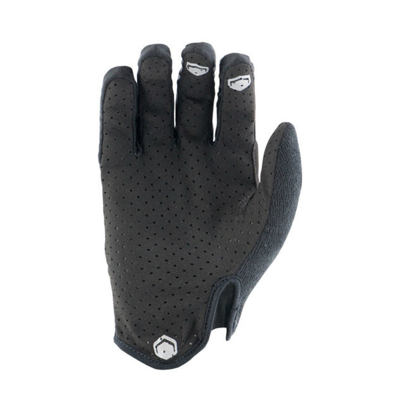 Nema Breather BMX Race Gloves-White/Black Youth Medium
