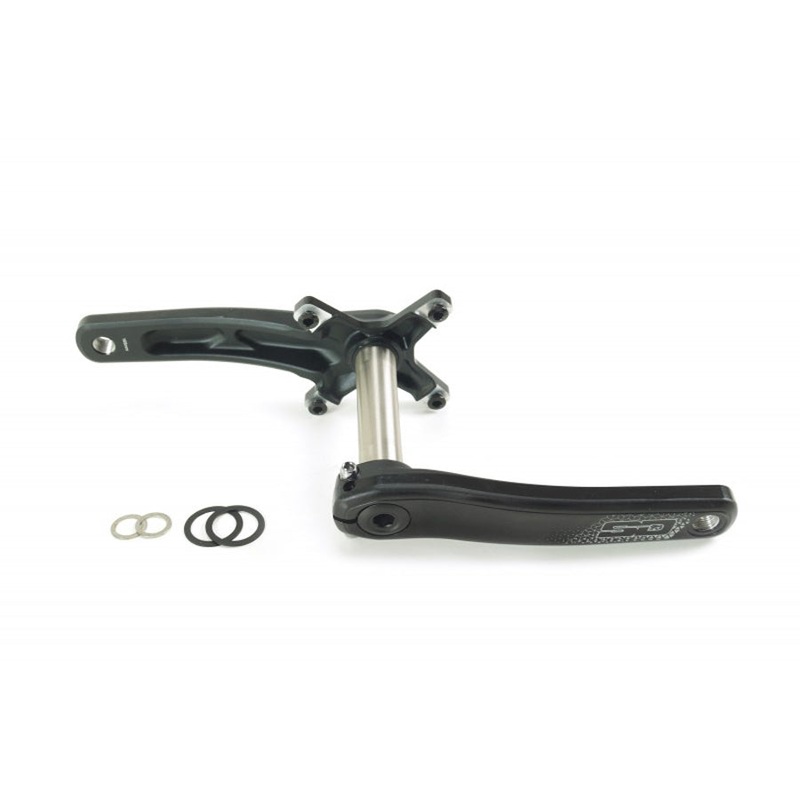 SD Crank B-85 Matt Black Matte Black 140mm
