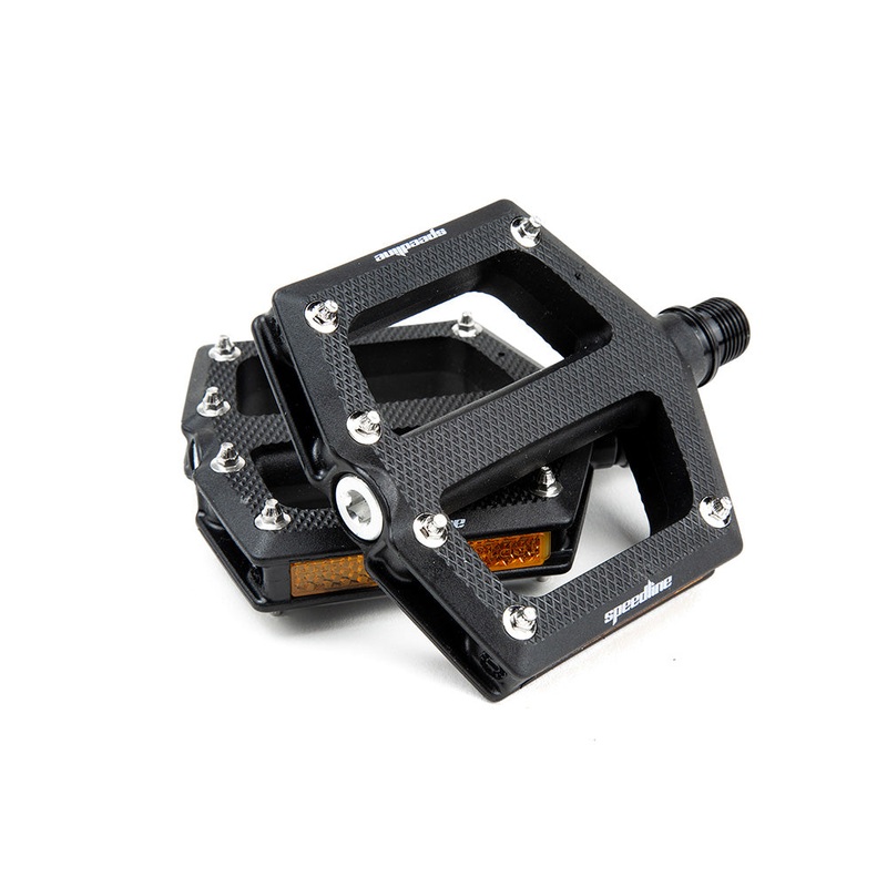 Speedline Parts | Composite Compact BMX Platform Pedals Black