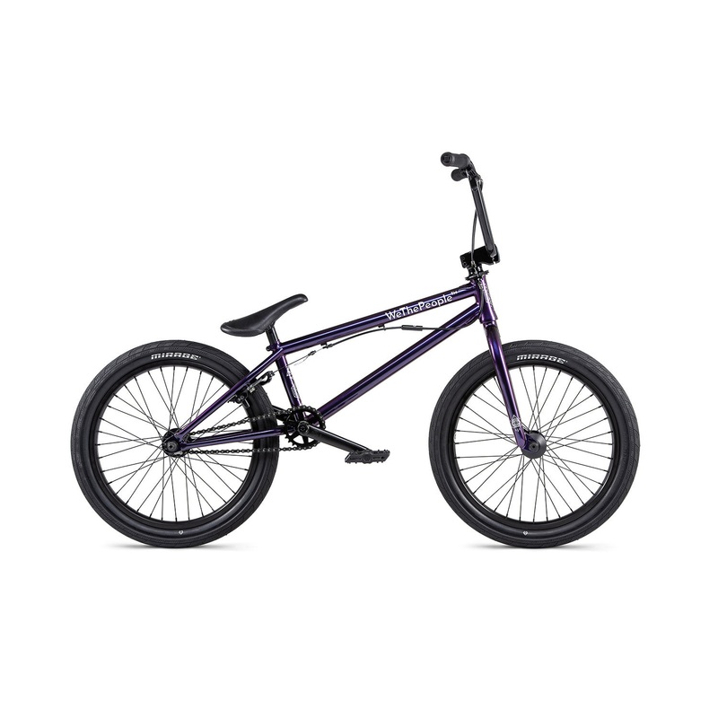 We The People Versus 20.65″TT BMX Bike-Wizard Black