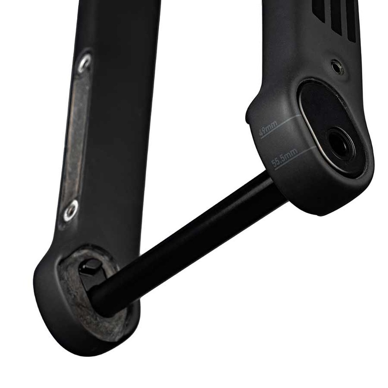 ENVE Composites Adventure Fork – 1.5 Tapered Flat-Mount Disc Carbon 12 x 100mm Axle  49/55 Rake BLK