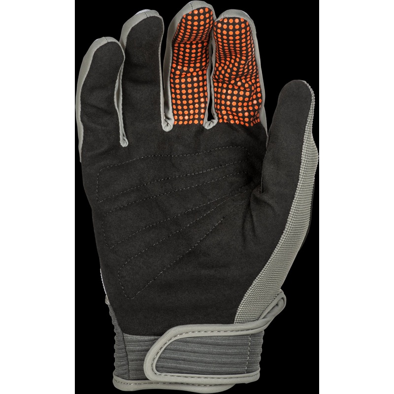 FLY RACING F-16 Gloves Grey/Orange Md