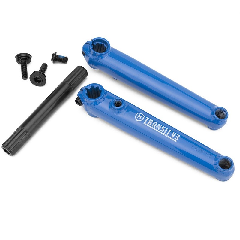 Mission Transit V3 Crank (Blue) 170mm