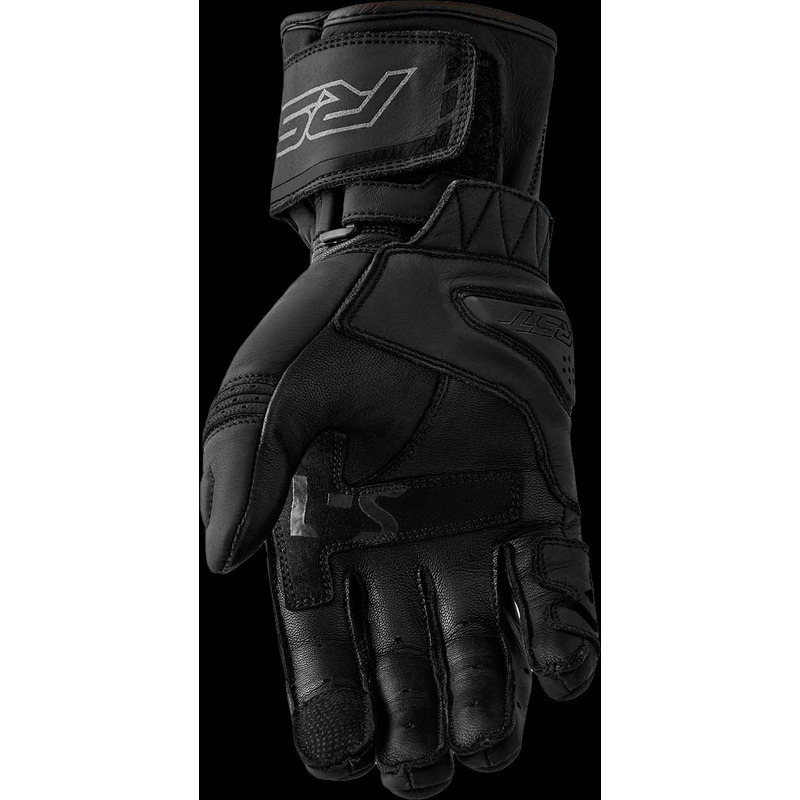 RST S1 D3o Ladies Glove Black Leather Lg Black Large