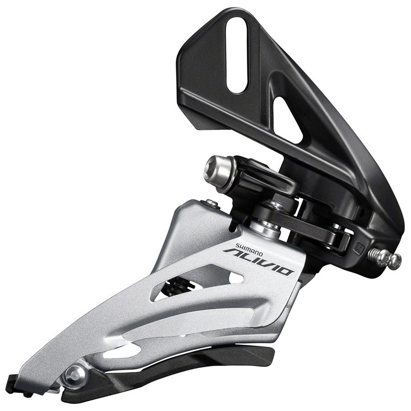 Shimano Alivio FD-M3120-D Front Derailleur – 2×9-Speed Side Swing Front Pull Direct Mount 36t Max