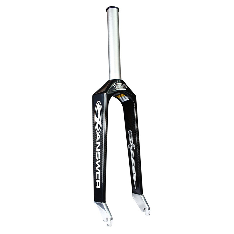 Answer Dagger Pro Carbon BMX Race Fork-20″-1 1/8″-10mm Black