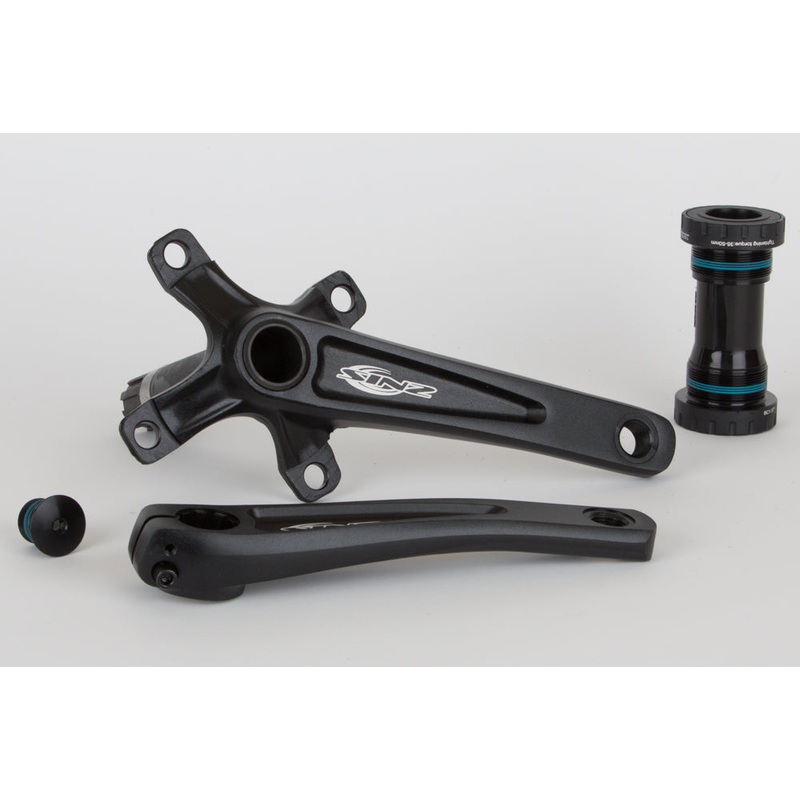 Sinz MX2 2-pc Cranks Black 140mm