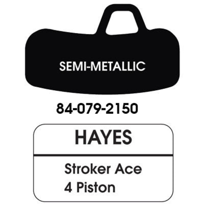 Uc Disc Pads Semi-Metalic Pair Hayes Stroker Ace/4 Piston Disc Brake Pads Ultracycle Brakepads NA N/A