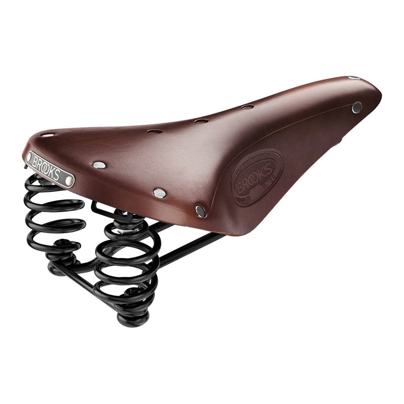 Brooks Flyer Saddle / Leather Seat – Antique Brown
