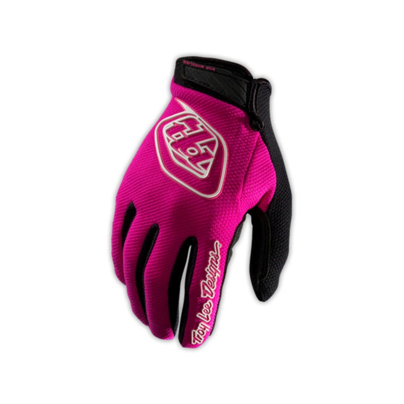 Troy Lee Air BMX Race Gloves-Pink Youth X-Small (3)